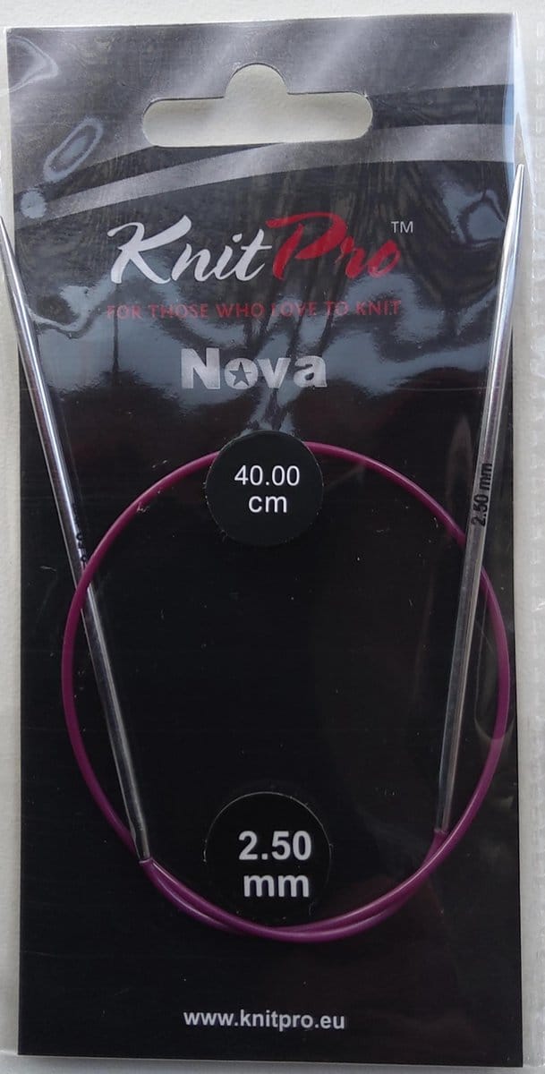 Knitpro Nova rondbreinaald 2,5 en 40cm