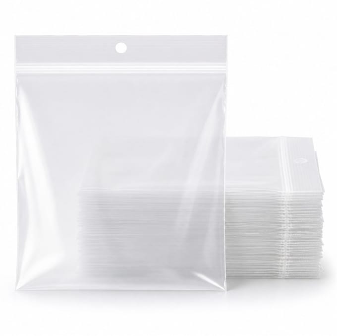 Inpakr Gripzakjes 230 x 320 mm - 1000 Stuks - 50 Micron - Hersluitbaar