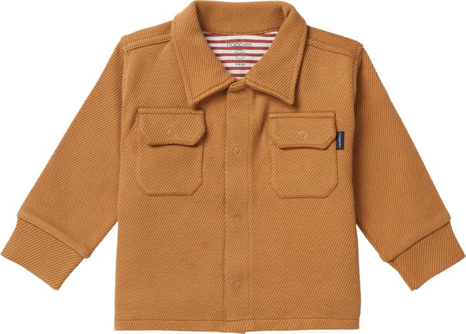 Noppies Boys shirt Tarboro long sleeve Jongens Top - Chipmunk - Maat 56