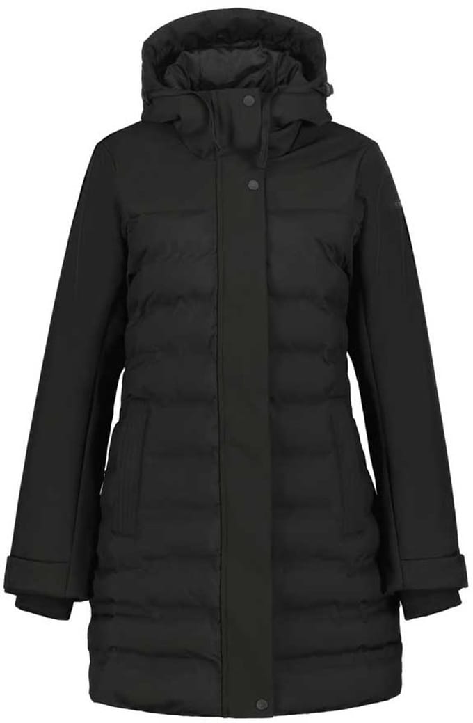 Icepeak Albee I Softshelljack Zwart 36 Vrouw