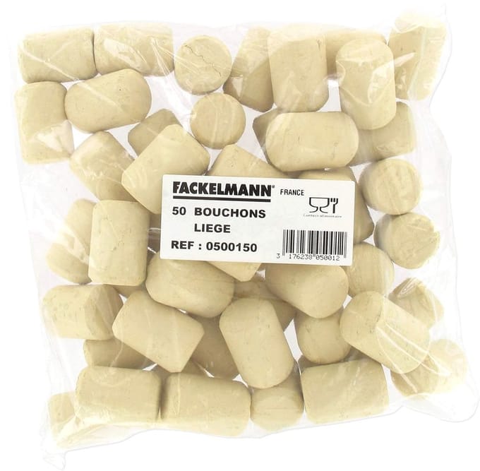 Set van 50 rechte kurken Fackelmann Bar Concept