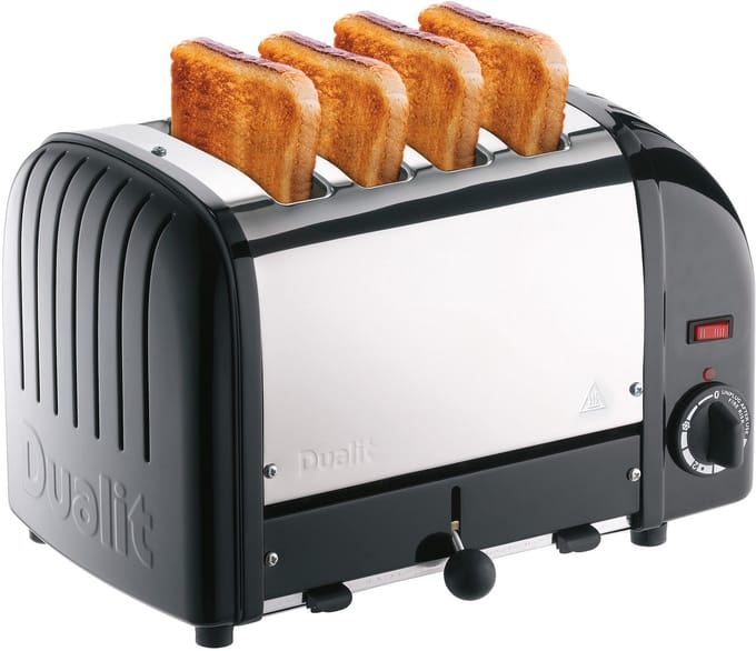Dualit 4 Slot Vario - Black  - Broodrooster