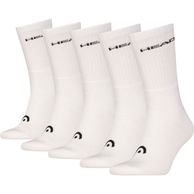 HEAD unisex 5P sokken elements wit II