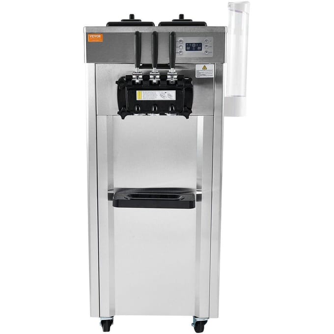 Commerciële Softijs Machine Maker 21-31 L/U Opbrengst 3 Smaken