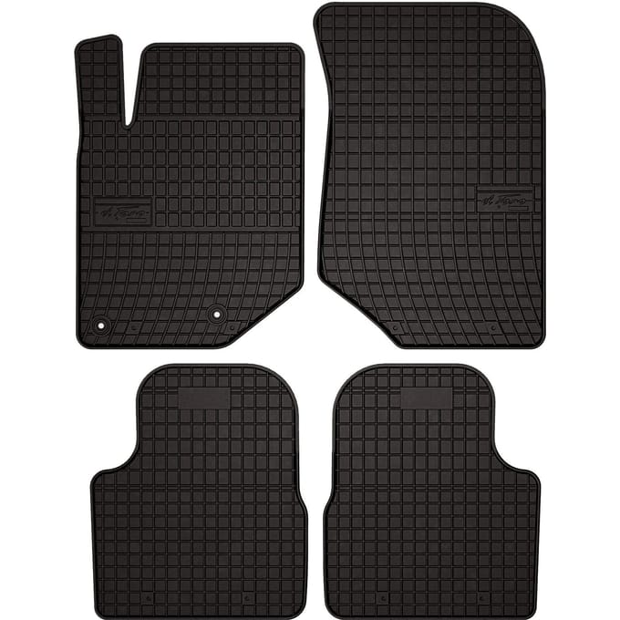 Wielganizator SolidPRO - Rubberen Autotapijten - Zwarte Pasvorm - Citroen C4 III Hatchback
