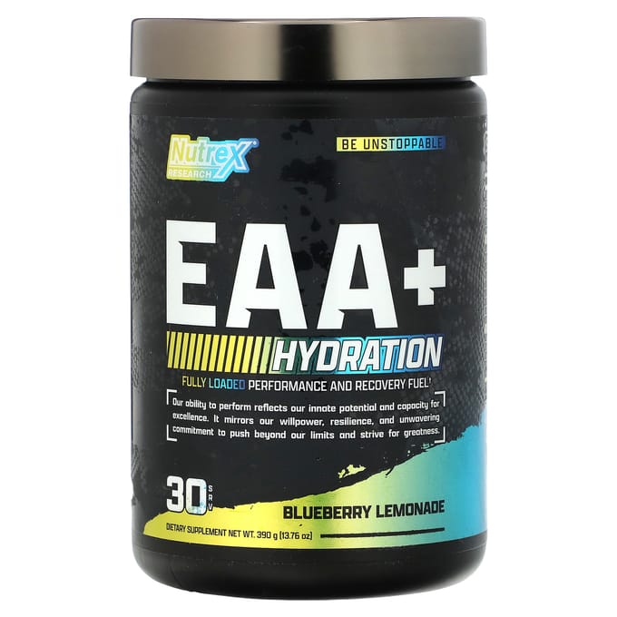 Nutrex Research, EAA et Hydratation, Limonade Myrtille, 13.76 oz (390g)
