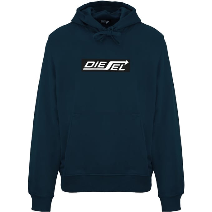Diesel Arrow Diesel Logo Total Eclipse Hoodie
