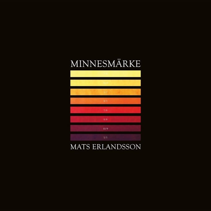 Mats Erlandsson - Minnesmärke (LP)
