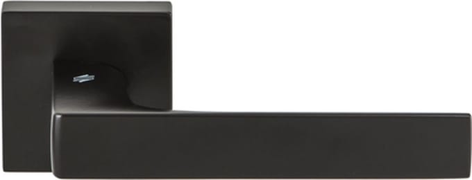 Deurkruk RobocinqueS - Colombo Design - Zwart mat - vierkant rozet - set