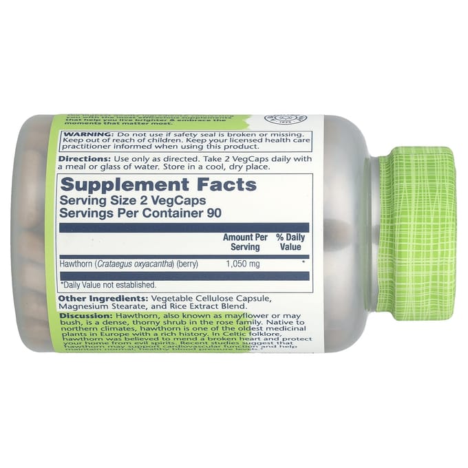 True Herbs, Meidoorn, Veggie Capsules, 180 Capsules (525 mg per capsule)