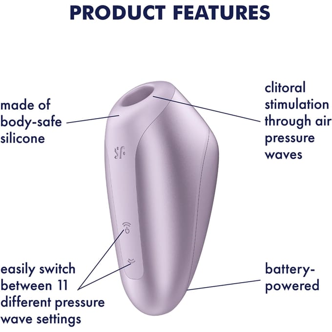 Satisfyer 'Love Breeze', 10 cm