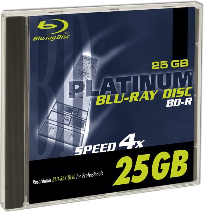 Platinum DVD-Blu-ray Discs - 25 GB