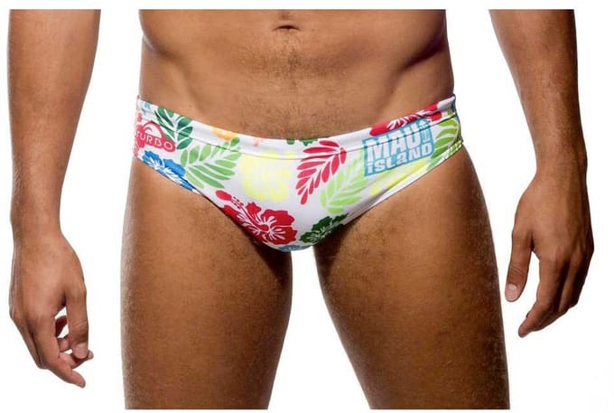 Turbo Island Zwemslip Wit 2XL Man