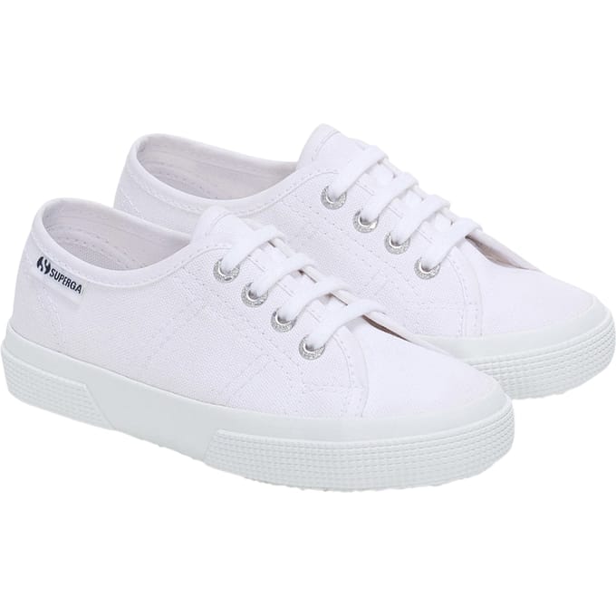 Superga Kinderen/Kinderen 3750 Lichtgewicht Trainers (Wit)