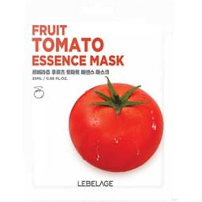 LEBELAGE Fruit Tomaat Essentie Masker 1 Vel red