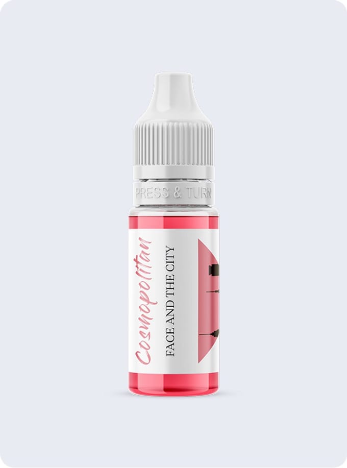 FACE Cosmopolitan Lip Pigment – Warm Pink PMU Pigment for Permanent Makeup