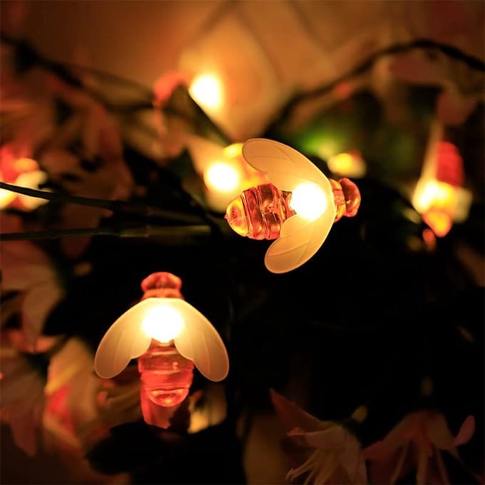 Dailygoody - Led-lichtsnoer - Zonne-energie - Draadloos gemak - 5