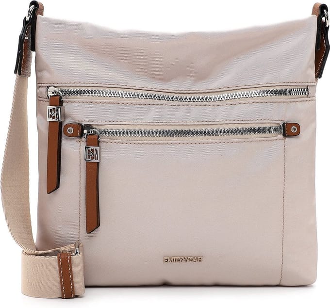 EMILY & NOAH Schoudertas E&N Esther ( 65142 ) - Dames handtassen - beige 400