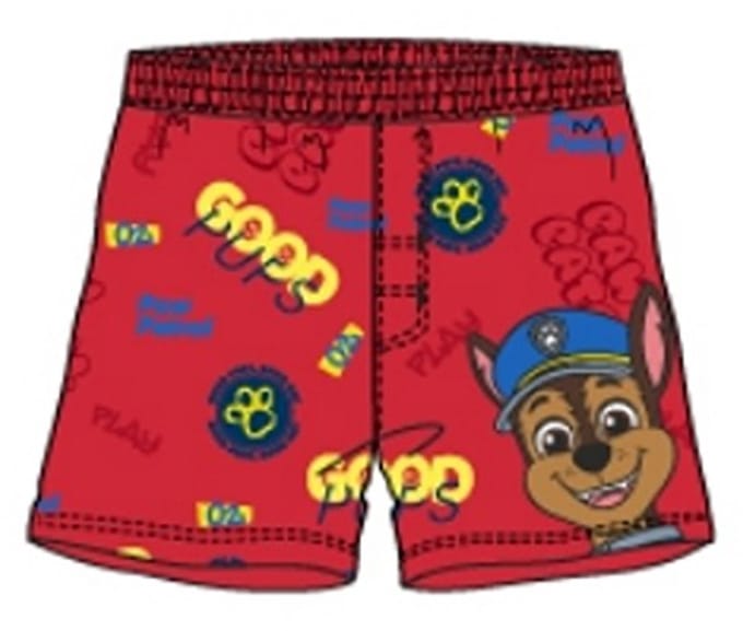 Paw Patrol Zwemshort Rood Maat 98