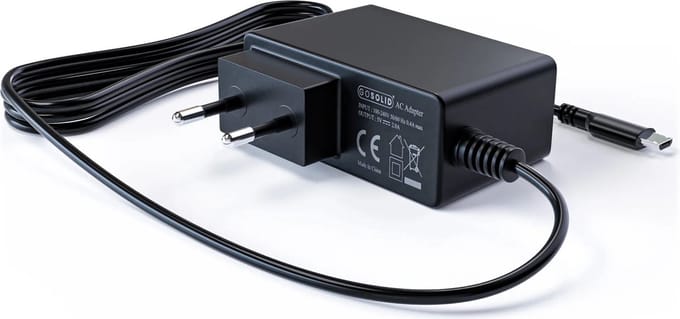 GO SOLID! ® Adapter geschikt voor Vonyx SBS50P Karaoke set met microfoon