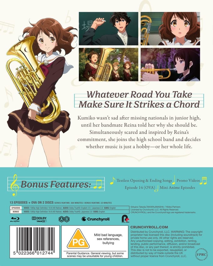 Sound! Euphonium - Season 1 - Blu-ray - Import