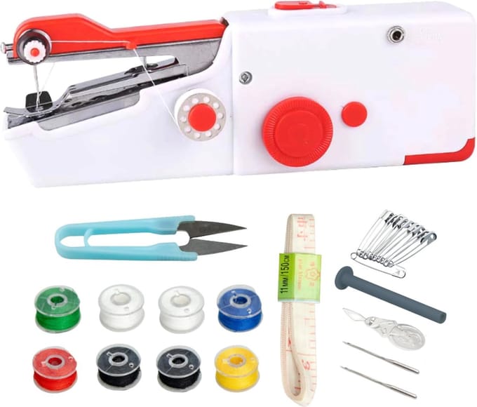 Solacis Handnaaimachine - Mini naaimachine - Hand naaimachine - Must have om te naaien!