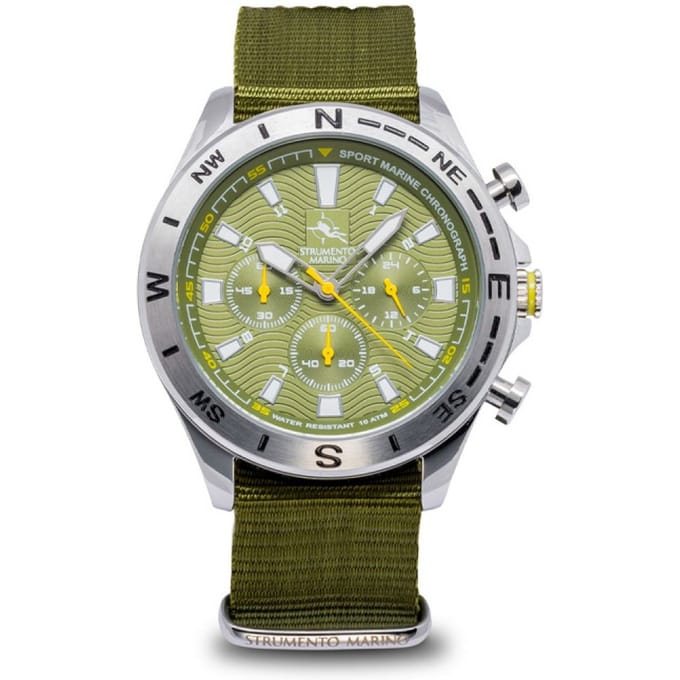 Strumento Marino SM123N-SS-VR-VR Horloge Heren 45MM 10ATM