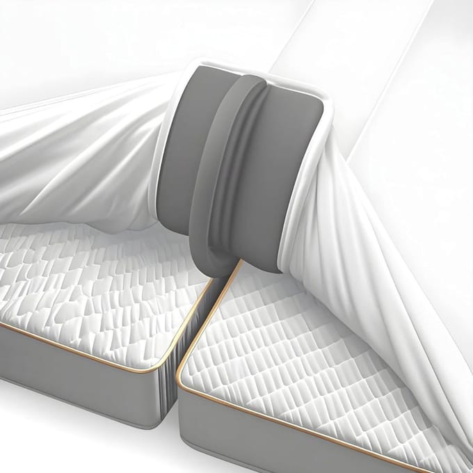 MRKK® Matraswig - Bedbinder - Liefdesbrug - Grijs
