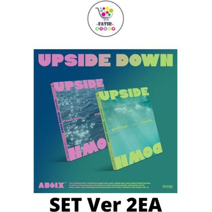 Fotoboek Versie AB6IX 10e EP Album UPSIDE DOWN No POB Random blue