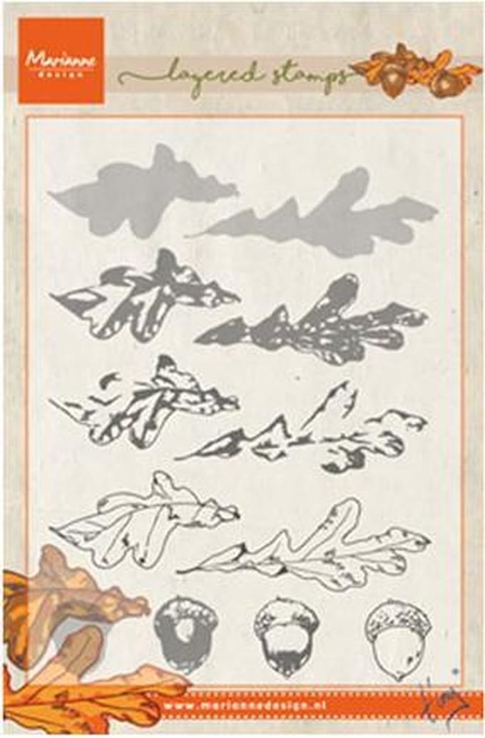 Marianne Design Stempel Tinys herfst - layering TC0857