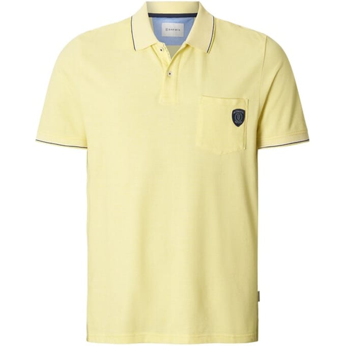 Babista herren Poloshirt - 60/62 - geel - Plus Size