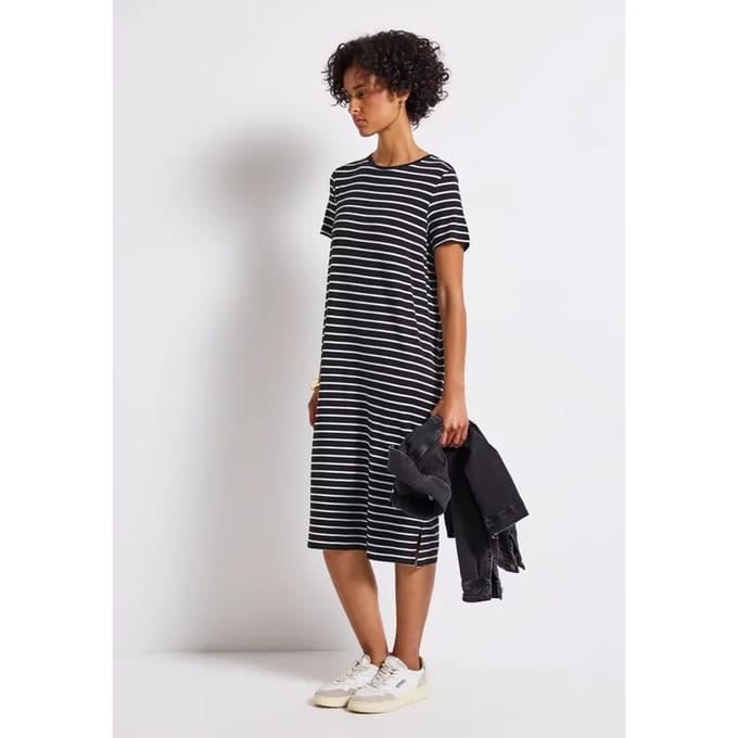 Gestreepte jurk