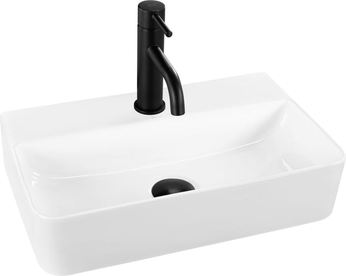 Rea Naomi Opzetwastafel Wit 45,5x28,5 cm