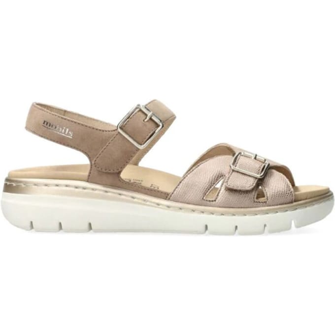 Mephisto Mobils Leonna - dames sandaal - Beige - maat 38 (EU) 5 (UK)