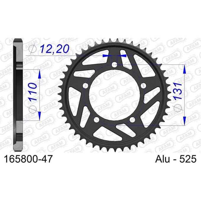 Tandwiel Afam 525 47 dents