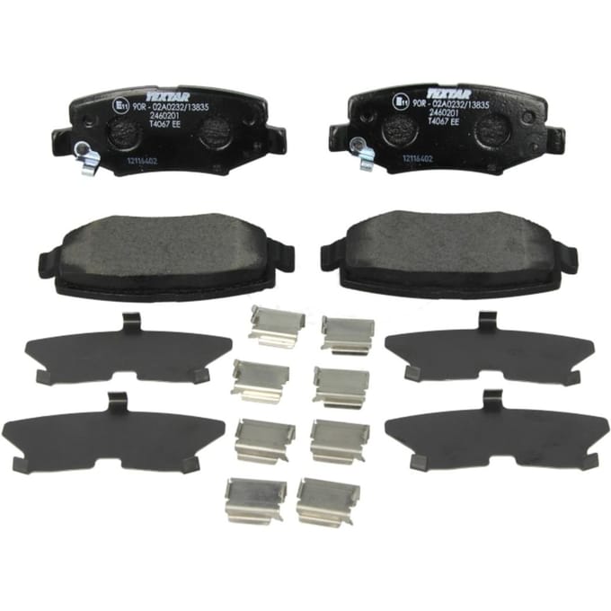 Remblokset TEXTAR 2460201, achter