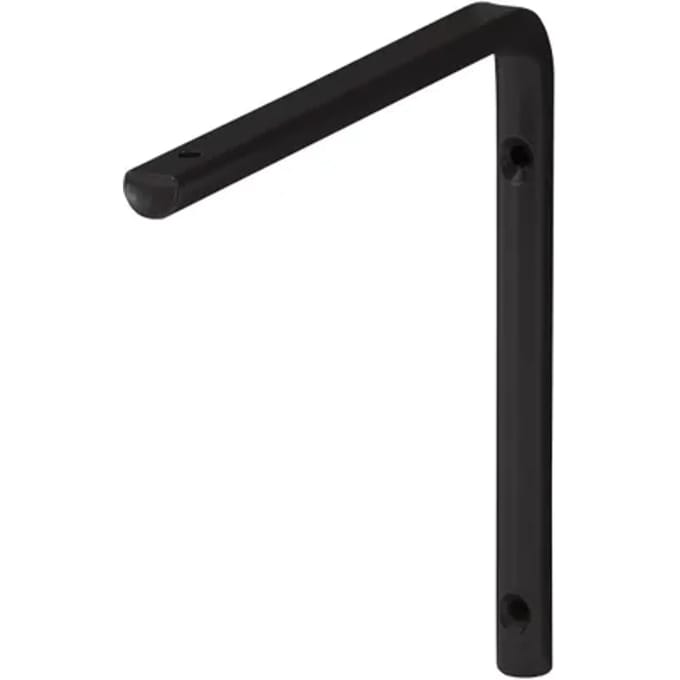 Duraline Plankdrager Buis Zwart 15x15cm