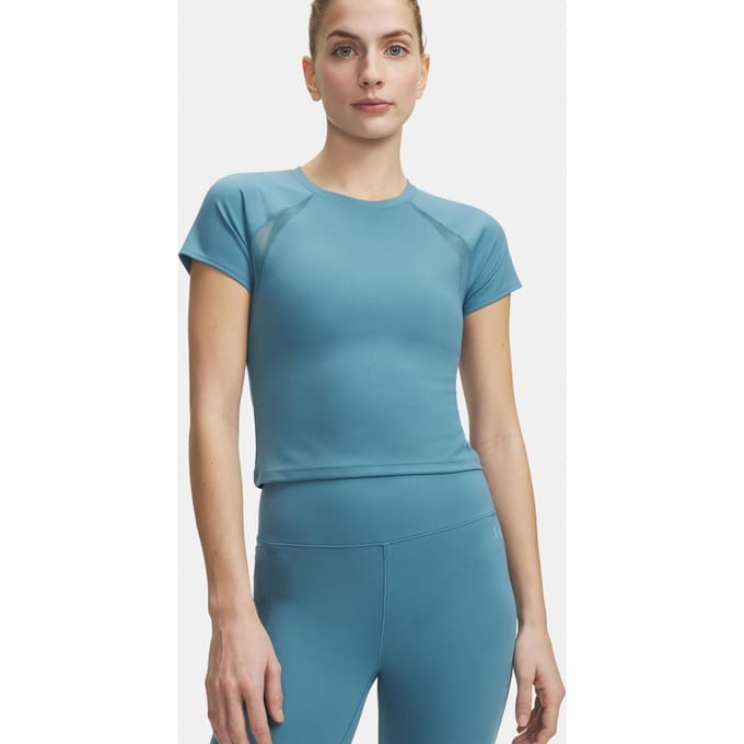 Under Armour Motion Mesh T-shirt Dames-blauw