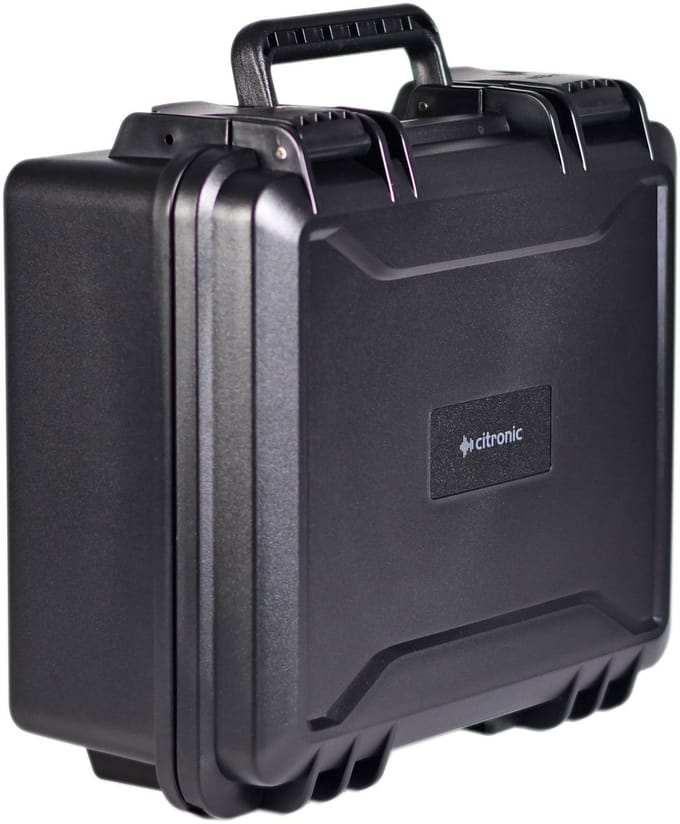 Citronic HDC295 ABS apparatuurkoffer met uitdrukbaar schuim