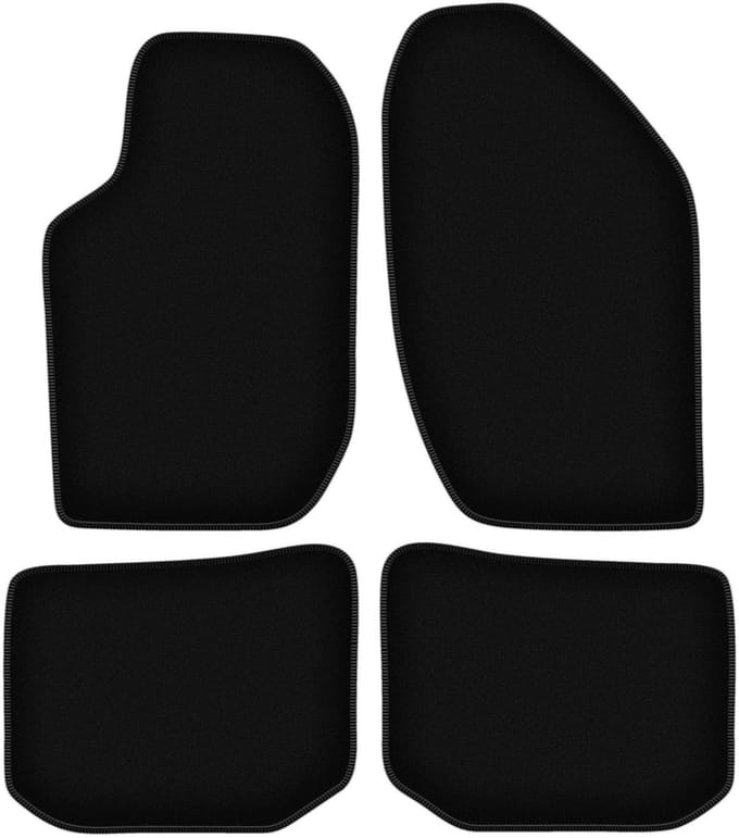 BASIC zwarte veloursmatten voor: Lancia Thema sedan (1984-1994)