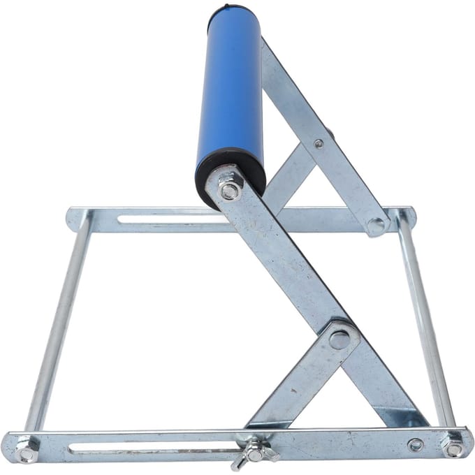 Support de scie à onglet Acier inoxydable Hauteur réglable Portable Multifonctionnel Support de scie à table Coupe