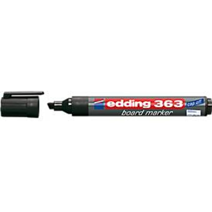 edding whiteboard marker 363, 10-delige set, wigvormige punt
