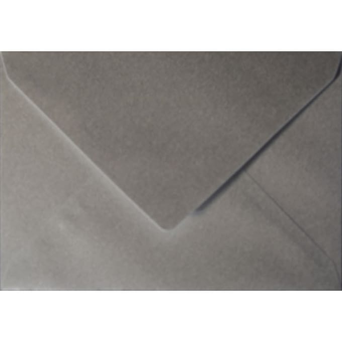 Envelop Papicolor EA5 156x220mm metallic pearl-platinum pak à 6 stuks