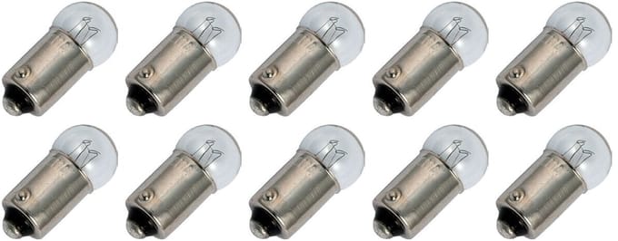 Signaallamp Ba9s 24V 2W - 83 mAh - 10 stuks - G11 Gloeilamp Ø11mm - 24mm - 2500K - Dimbaar