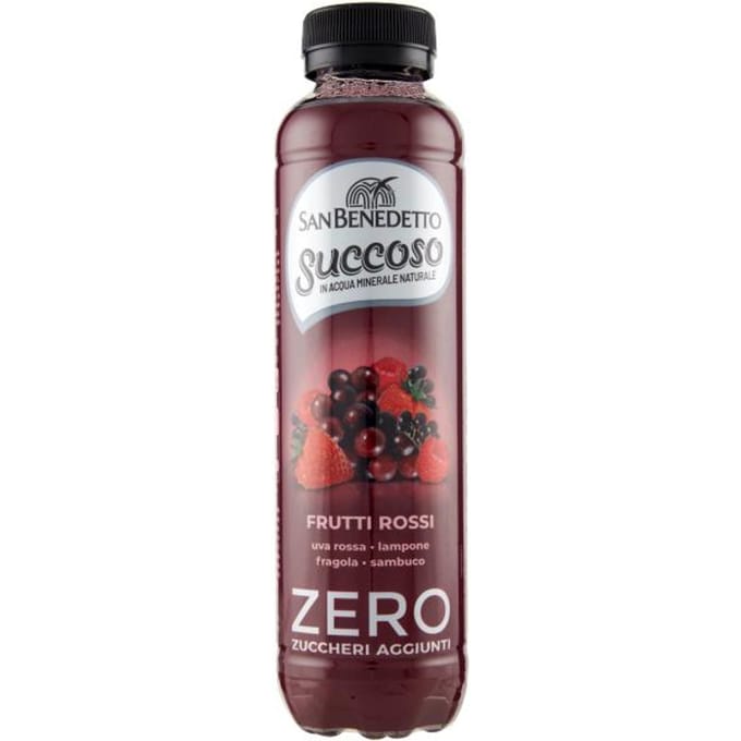 Boisson fruits rouges zero frutti rossi 400ml - san benedetto