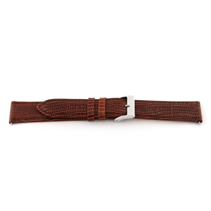 Horlogeband C360 Lizard Bruin 12x10 mm