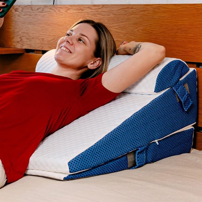 Leeskussen Voor in Bed - Bookseat - Rugkussen - Woonkamer