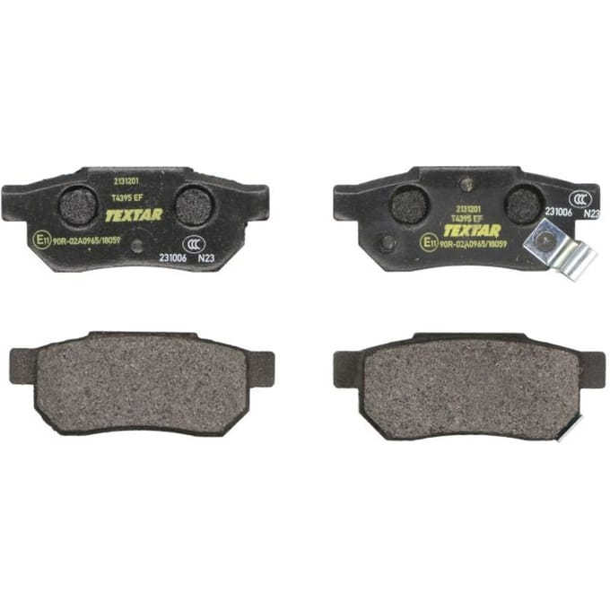 Remblokset TEXTAR 2131201, achter