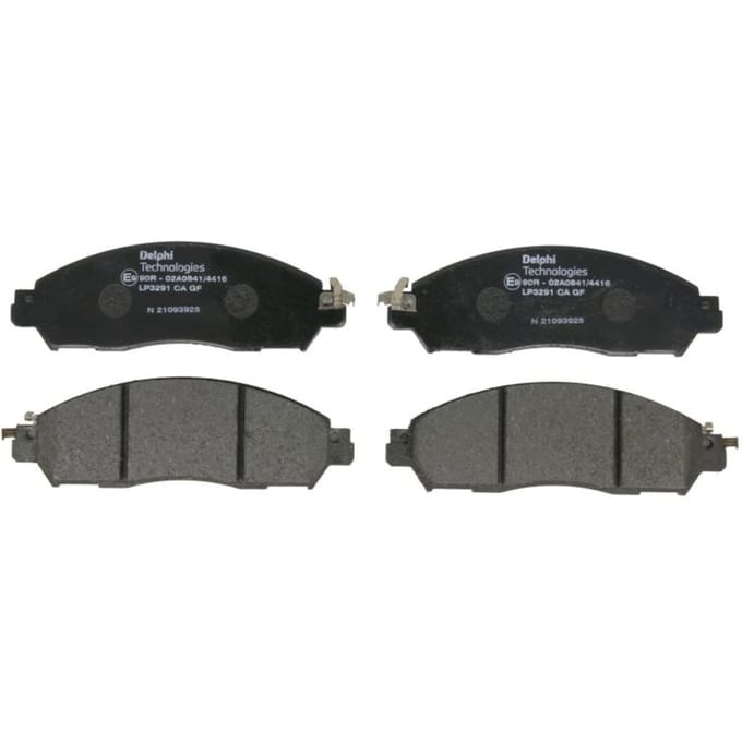 Remblokset DELPHI LP3291, voor