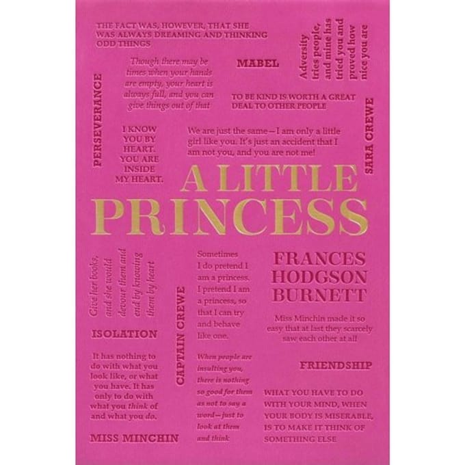 A Little Princess - Word Cloud Classics - Frances Hodgson Burnett